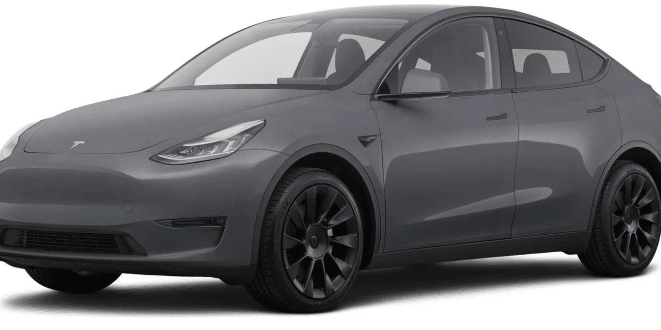 TESLA MODEL Y 2021 5YJYGAEE6MF190693 image